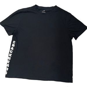 H&H Black/White T-shirt Sz M